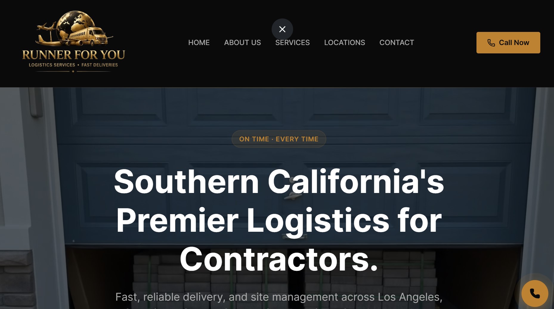 SoCal Logistics Website Design by Freemann Web Services Global