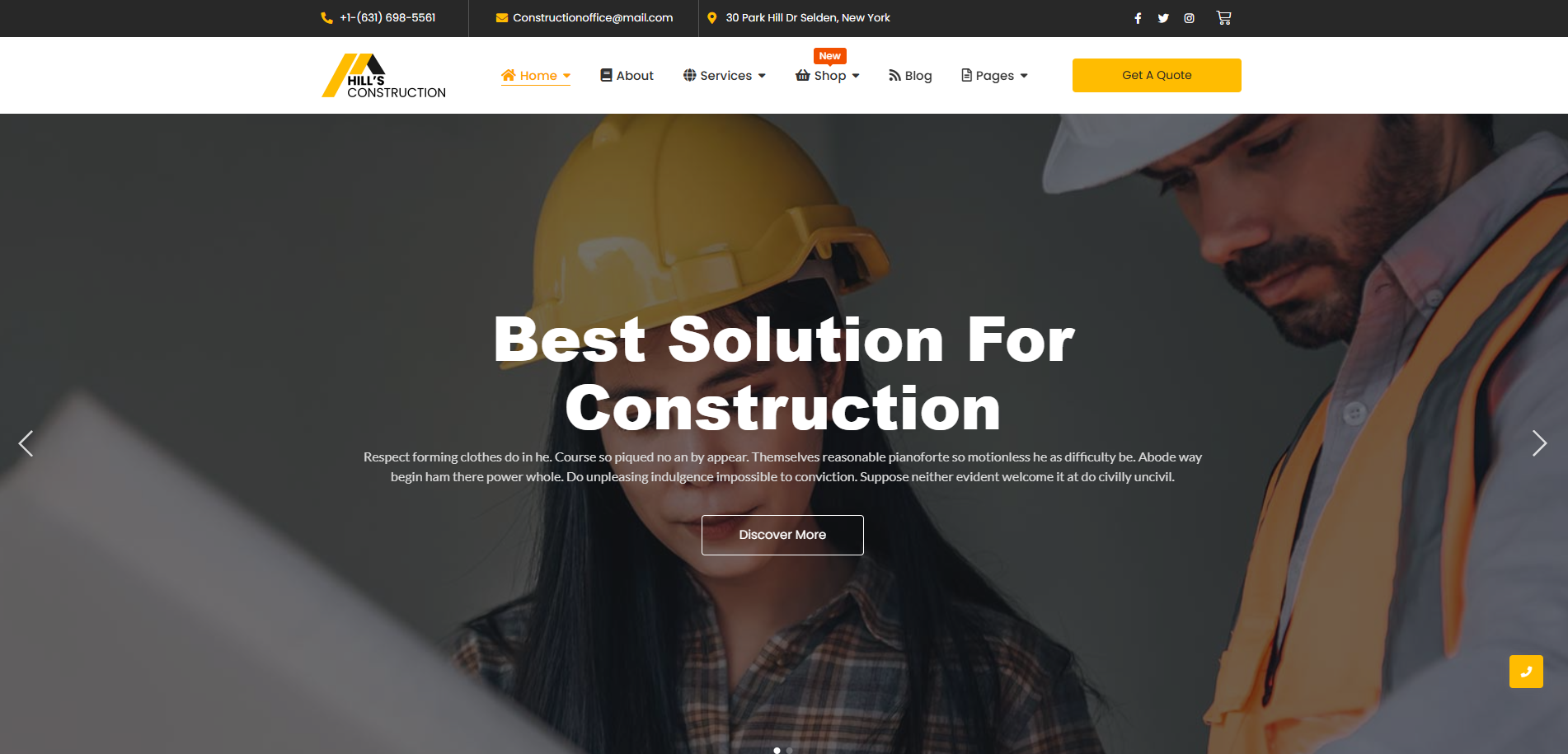 Roofing Web Design